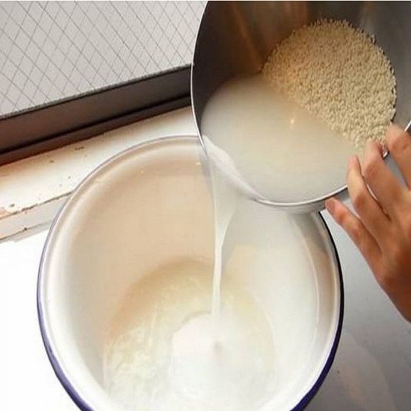 Tổng hợp các cách làm trắng da mặt từ nước vo gạo
